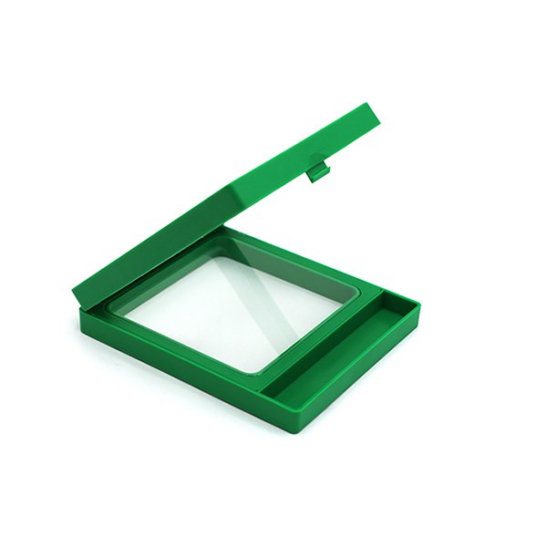 透明懸浮塑料綠色展示盒_4